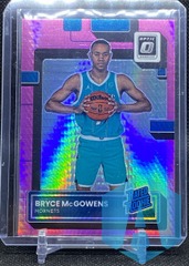 2022-23 Donruss Optic BRYCE McGOWENS #239 Rated Rookie Pink Hyper Prizm